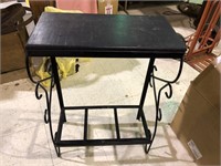IRON AND WOOD TABLE