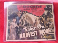 Vintage Roy Rogers Movie Lobby Card