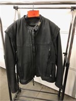 Harley Davidson XL Willie G Black Leather Jacket