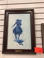 Frederic Remington Reproduction Painting - "The C