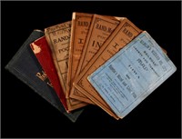 LATE 19th & EARLY 20th C. POCKET RAILROAD MAPS