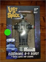 LOST IN SPACE -11" TALL ELECTRONIC B-9 ROBOT