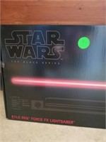 STAR WARS BLACK SERIES KYLO REN FORCE FX LIGHTSABE