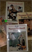 Norman Rockwell Lot of 3 Books & 2 Calendars