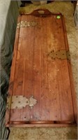 Beautiful Antique Cedar Trunk-Does Have Damage toe