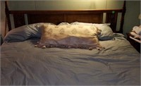 King Size Bed ( Has Matching End Table & Armoire
