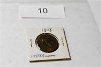 1848 LARGE ONE CENT