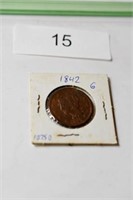 1842 LARGE ONE CENT
