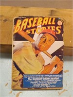 Vintage 1940's Sports Baseball Stories Comic Book