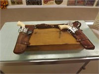 Vintage Bonanza Toy Holster and Gun Set