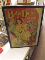 Vintage 1930's Bette Davis Coloring Book
