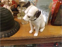Vintage RCA Victor Dog Cast Iron Bank
