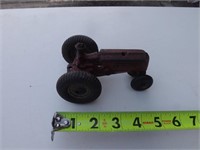 Vintage Arcade Cast Iron Tractor and Driver 1940's