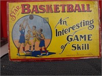 Vintage Old Basketball Game of Skill In Box
