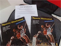 1966 SI Signed Covers Pat Riley Kentucky Haskins
