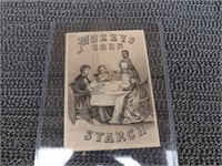 Late 1800's Black Americana Corn Starch Advertisig
