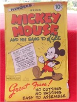Mickey Mouse Hingees 10 Cents Comic Characters