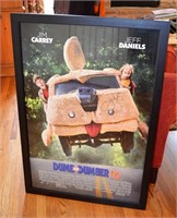 Dumb and Dumber To Poster auto by Jeff Daniels