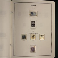 Canada Stamps in albums, pages & booklets