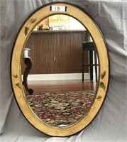 Factory painted Oval entry mirror (lv)