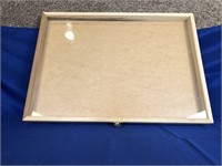 Wood Display Case w/Plexiglass 20x28 (rr)