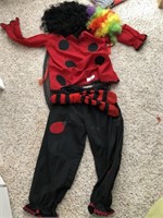 Lady bug costume with wigs (rm1)