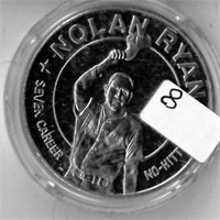 Republic of Liberia $1 1993 Ryan Nolan coin