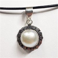 STERLING SILVER FRESH WATER PEARL NECKLACE