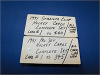 1991 Pro set hockey cards, 1991 Stadium club