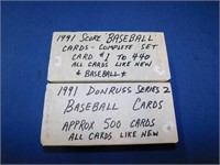 1991 Donruss Series 2 baseball cards, 1991
