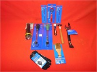 Westward tools, brass brush, antifreeze tester,