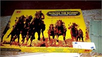Vintage 1975 board game across-the-board horse