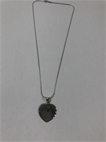 .925 Chain with Laser Etched Pendant