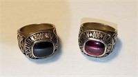 (Two) 1931 National Bowling Association Rings