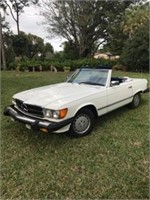 1982 Mercedes 380SL Convertible