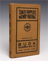 A 1907 BUDA FOUNDRY TRACK SUPPLIES TRADE CATALOG