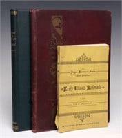 THREE 19th C. BOOKS OF RAILROAD HISTORY