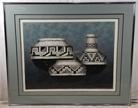 Colleen Roland Indian Pottery VIII Numbered Print