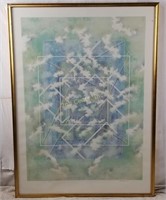Todd Stone Right Angles & Clouds Numbered Print Li