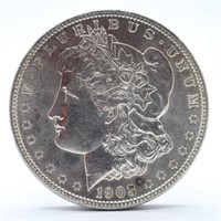 1903-O Morgan Silver Dollar - AU