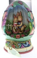 Jim Shore Easter Lighted Springtime Egg Diorama
