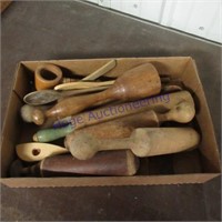Wood spoons & wood mashers