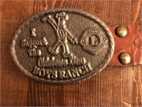 Oklahoma Lions Boys Ranch Buckle