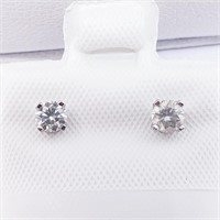 Valued $1200 14K  Diamond (Vs2-Si1)(0.25ct) Earrin
