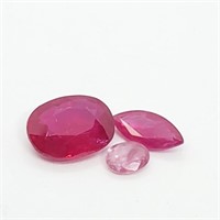 Valued $200   Natural Rubies(1.5ct)