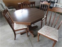 Table, 4 Chairs