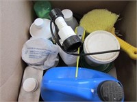 Box of Sealers, Cleaners & Fluids