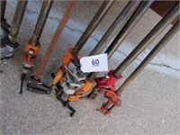 9 Wood Pipe Clamps