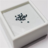 Valued $400   Assorted Blue Diamonds(0.4ct)