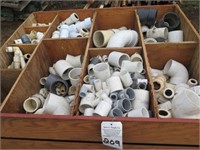 LOT, ASSORTED PVC FITTINGS